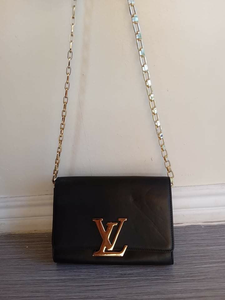 louis vuitton chain tote