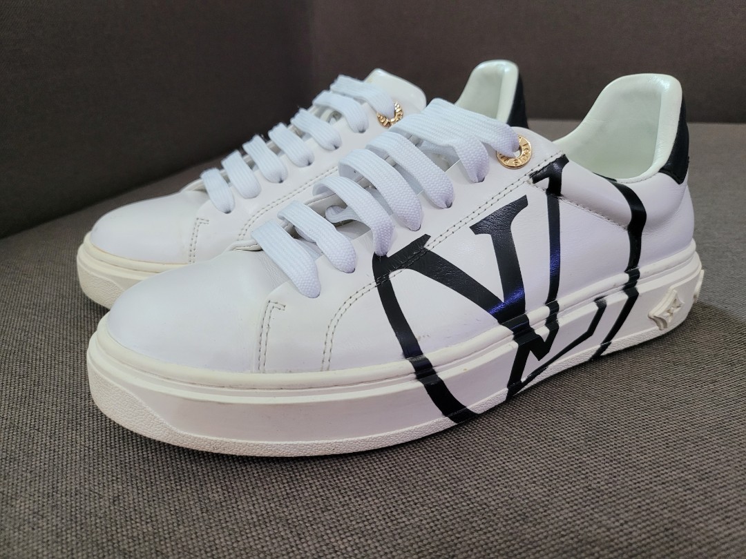 Louis Vuitton Time Out Trainers White, Luxury, Sneakers & Footwear on ...