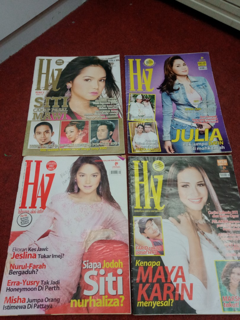 Majalah Hai, Hobbies & Toys, Books & Magazines, Magazines on Carousell