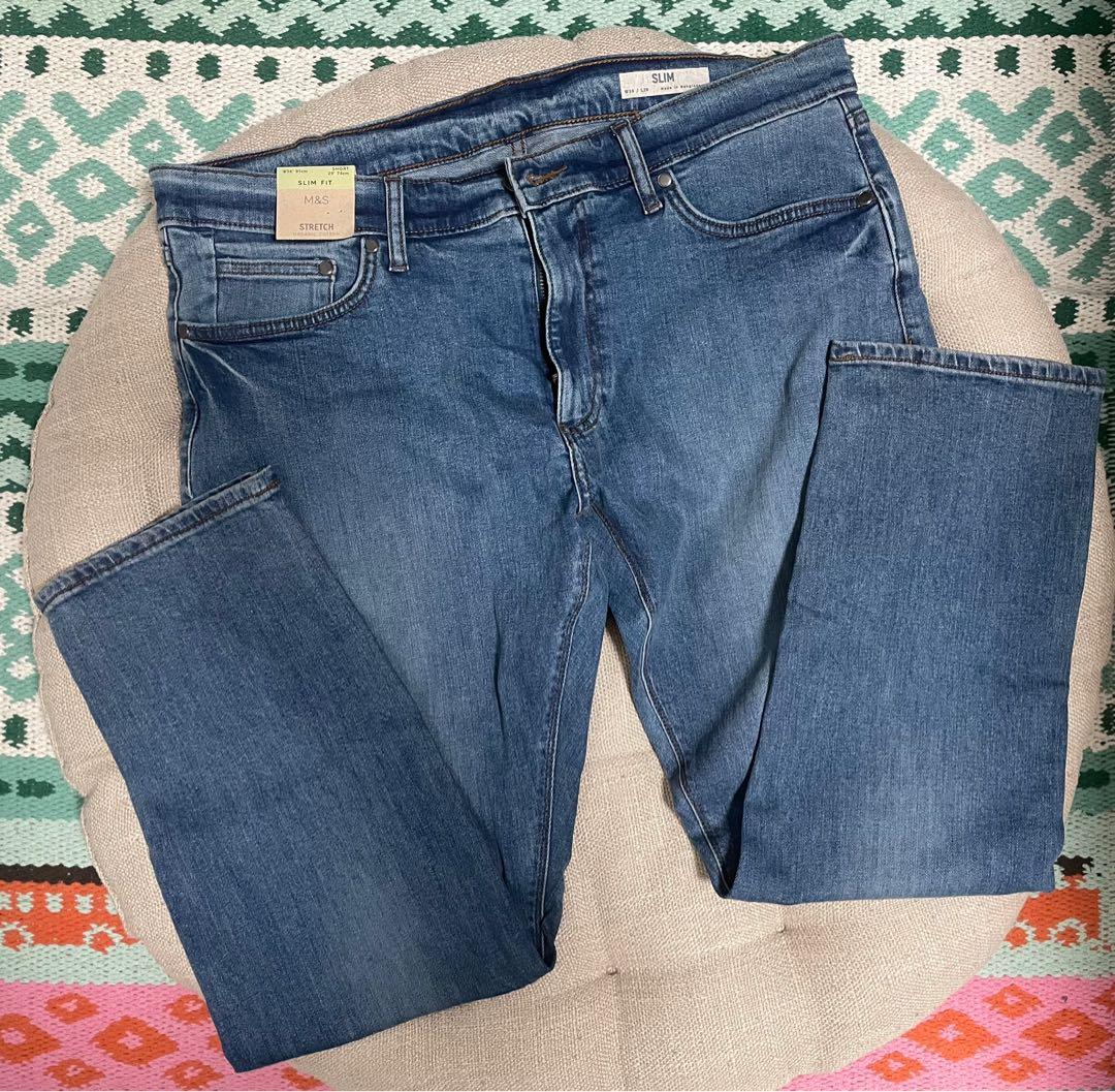 Marks Spencer Slim Fit Jeans for Men