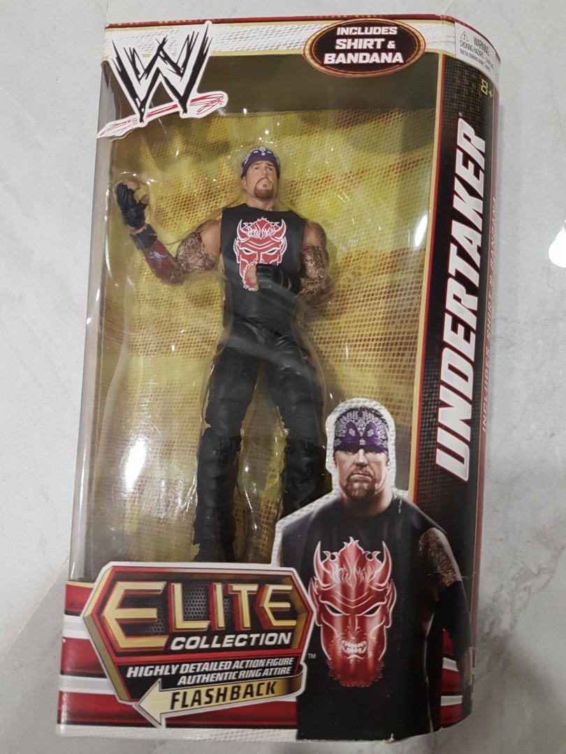 Details about   WWE Elite Undertaker Mattel 2011 
