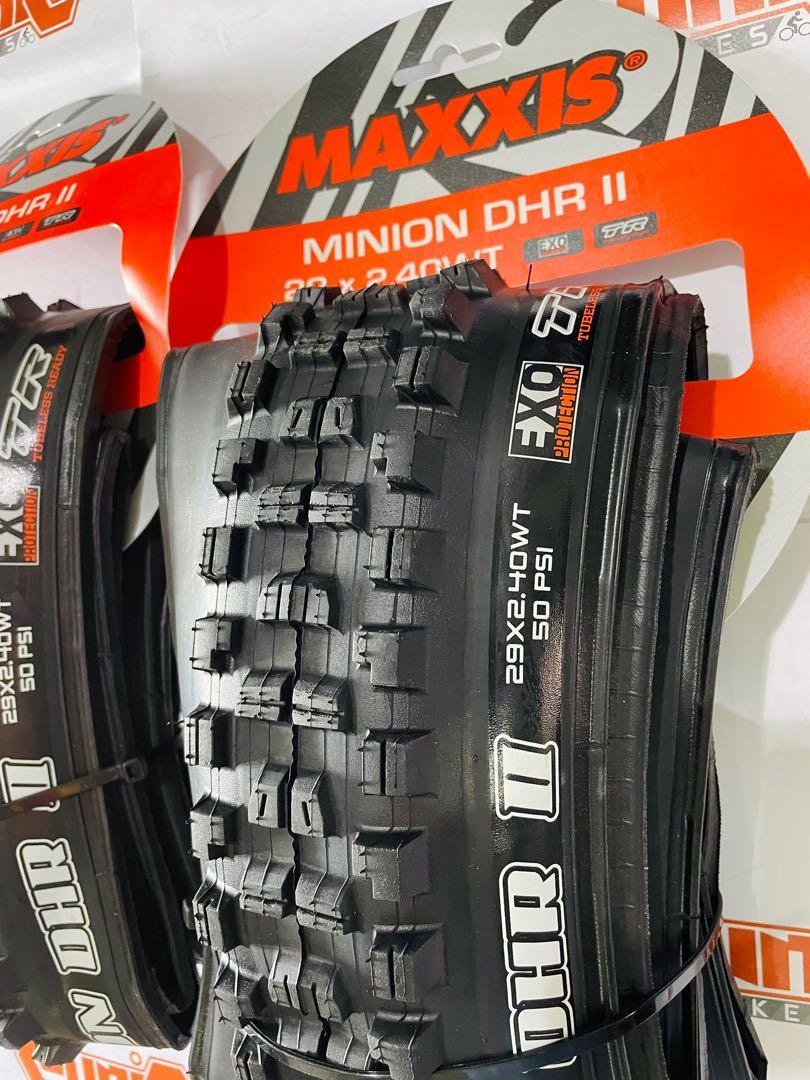 Maxxis Minion DHR Ii 29 x 2.4 (EXOTR), Sports Equipment, Bicycles & Parts, Parts & Accessories
