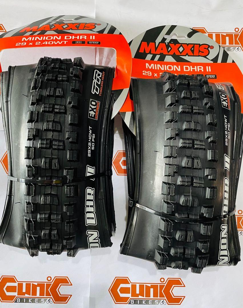 Maxxis Minion DHR Ii 29 x 2.4 (EXOTR), Sports Equipment, Bicycles & Parts, Parts & Accessories