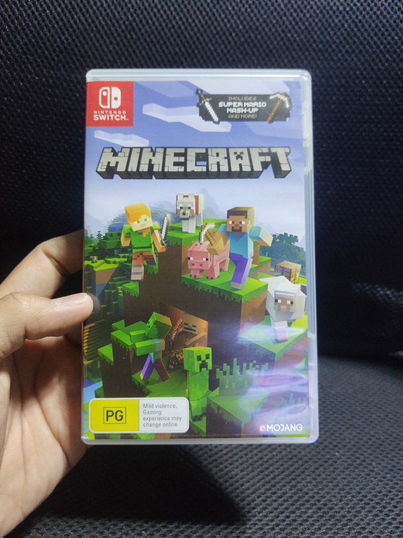 Minecraft Switch game, Video Gaming, Video Games, Nintendo on Carousell