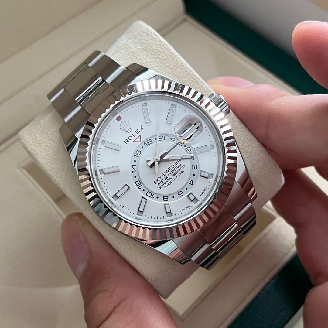 Mint|Rolex Sky Dweller White Dial 