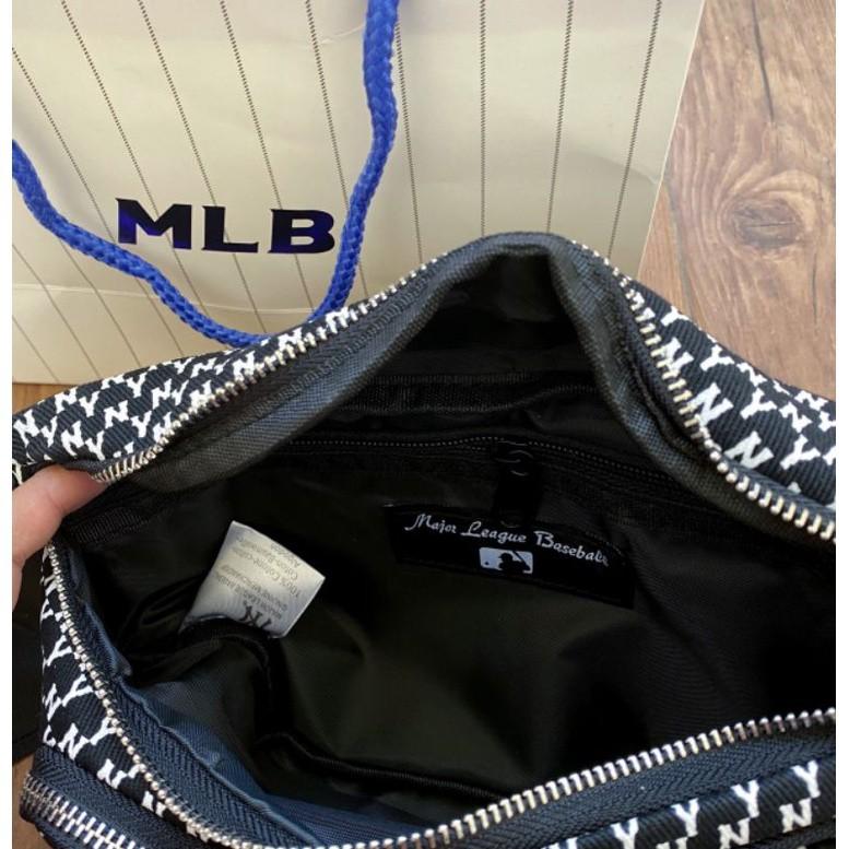 MLB Korea NY Yankees Seamball & Marker Seamball Waist Bag Black