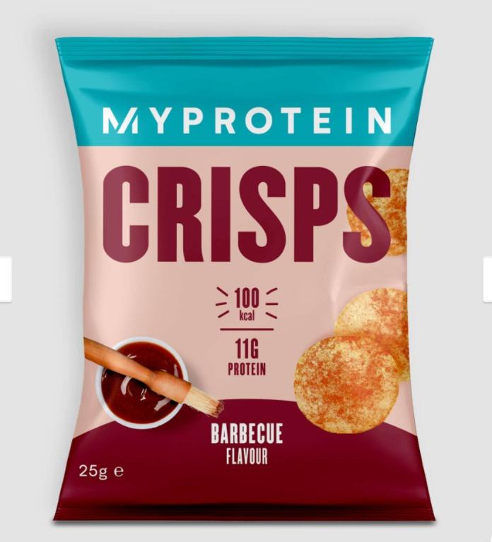 Myprotein Soy Based Protein Crisps Health Nutrition Health Supplements Sports Fitness Nutrition On Carousell
