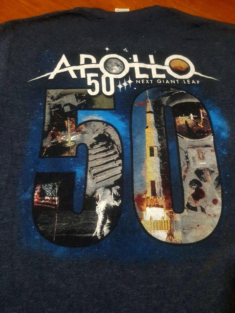 Apollo 11 50th top anniversary polo shirt