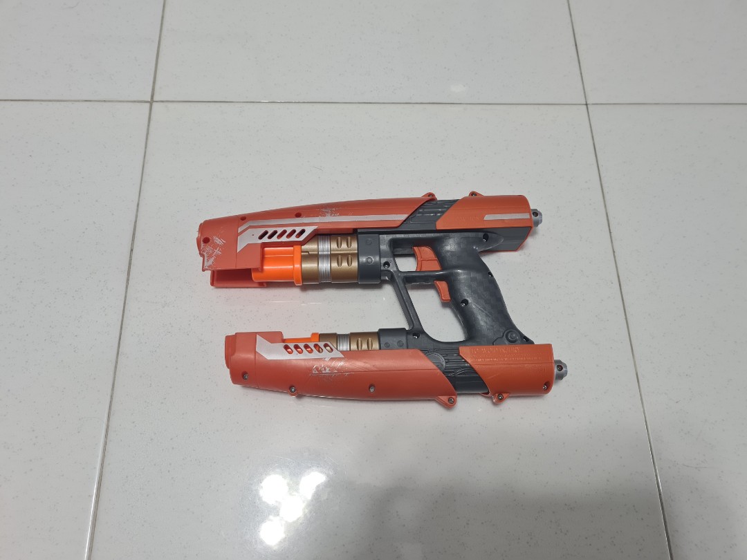 Nerf Guardians of the Galaxy Star Lord gun Blaster Hobbies Toys