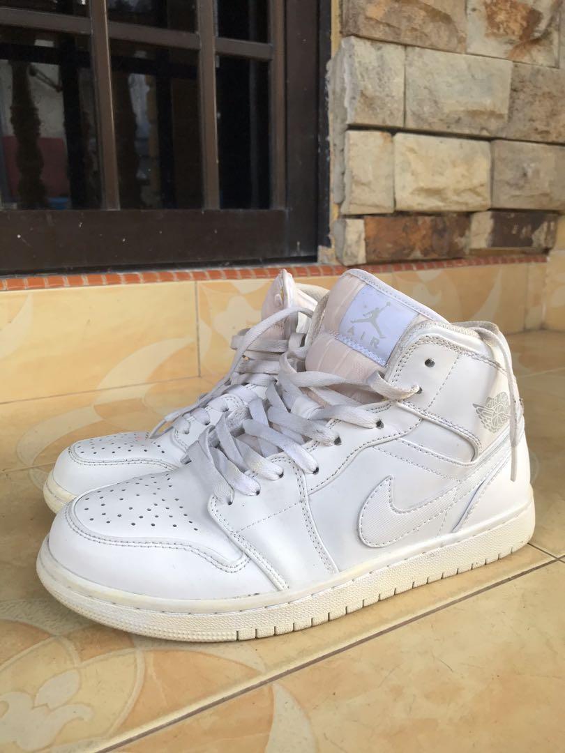 Nike white deals high cut