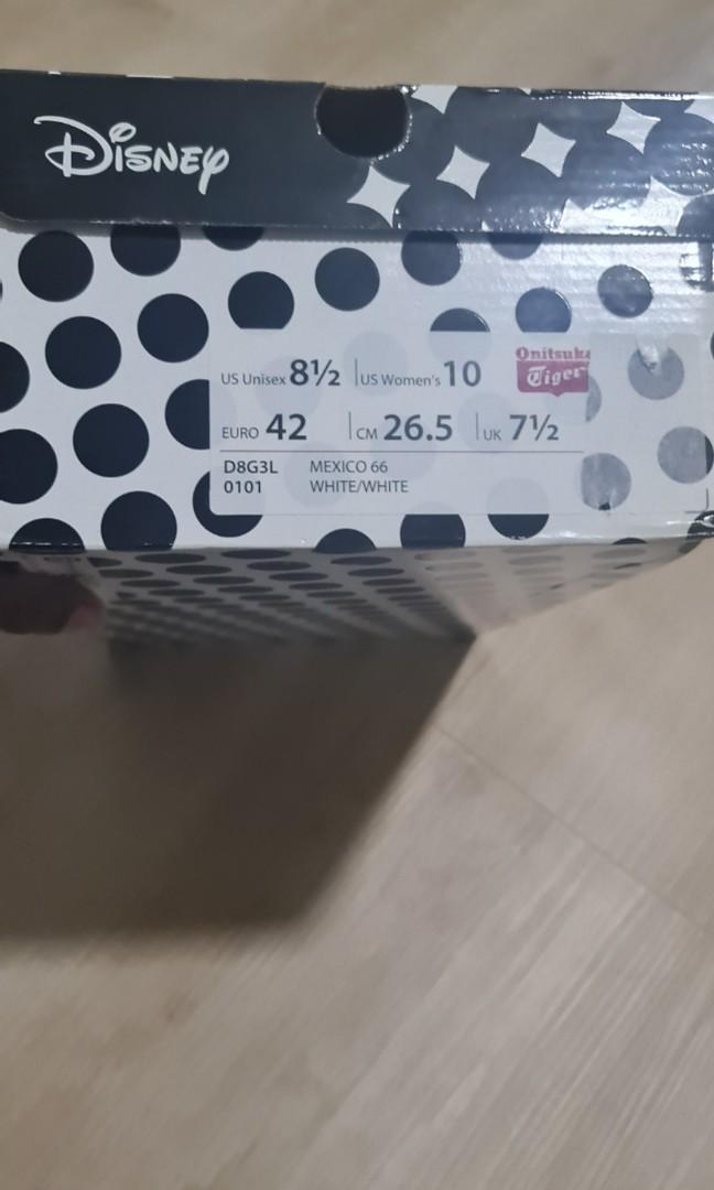 Onitsuka Tiger Disney Mickey Mouse Mexico 66 - White (Category: Sneakers) located in Singapore. Submitted by vannan23165 (Listing ID 1130410474, Image 2). Description: .