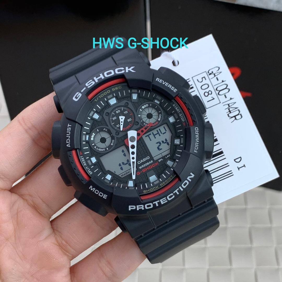 Original Casio G Shock GA-100-1A4DR, Men's Fashion, Watches  Accessories,  Watches on Carousell