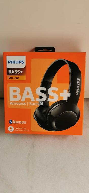 Philips Bass Wireless Supra aural SHB3075 Audio Headphones