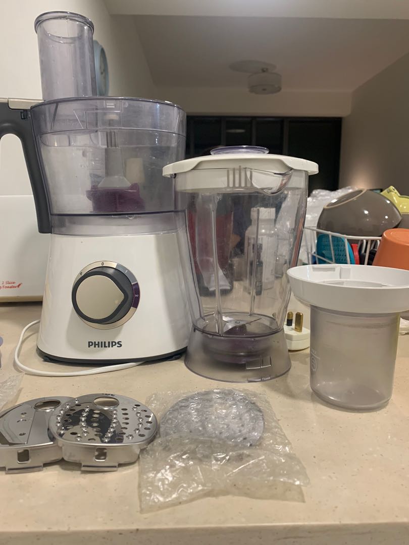 Philips food processor + grinder, TV & Home Appliances, Kitchen Appliances, Juicers, Blenders