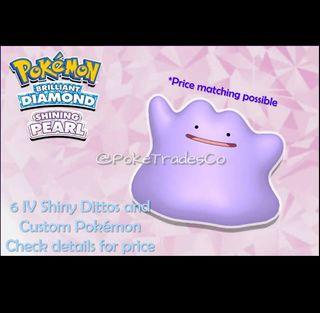 Pokemon SHINY PHIONE 6iv (Brilliant Diamond, Shining Pearl)