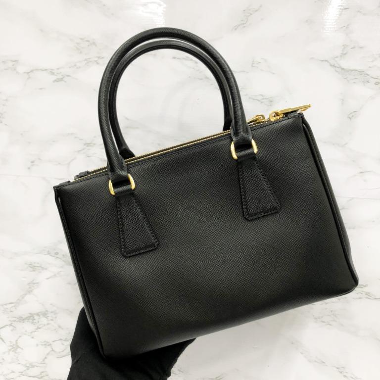 Small Prada Galleria Saffiano Leather Bag 1BA896, Pink, One Size