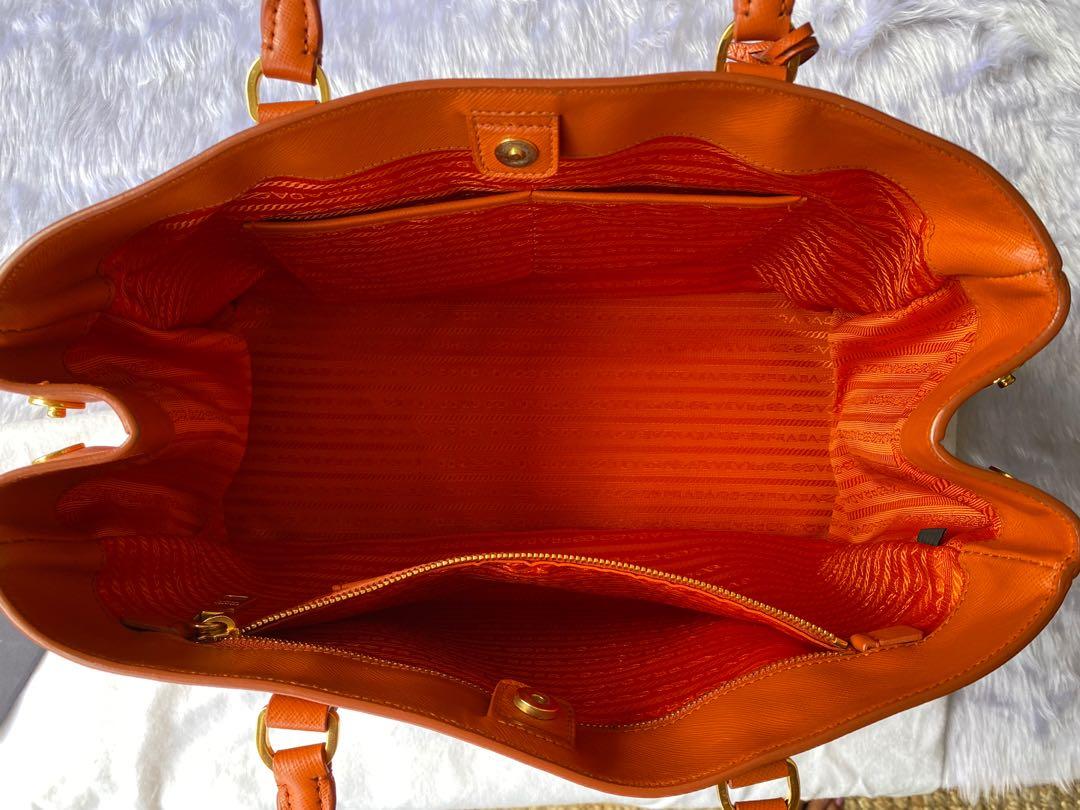 BrandBeSure - Prada Papaya Saffiano Lux Mini Bag BL0705 Price