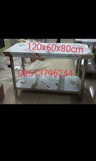 Preparation table stainless 304