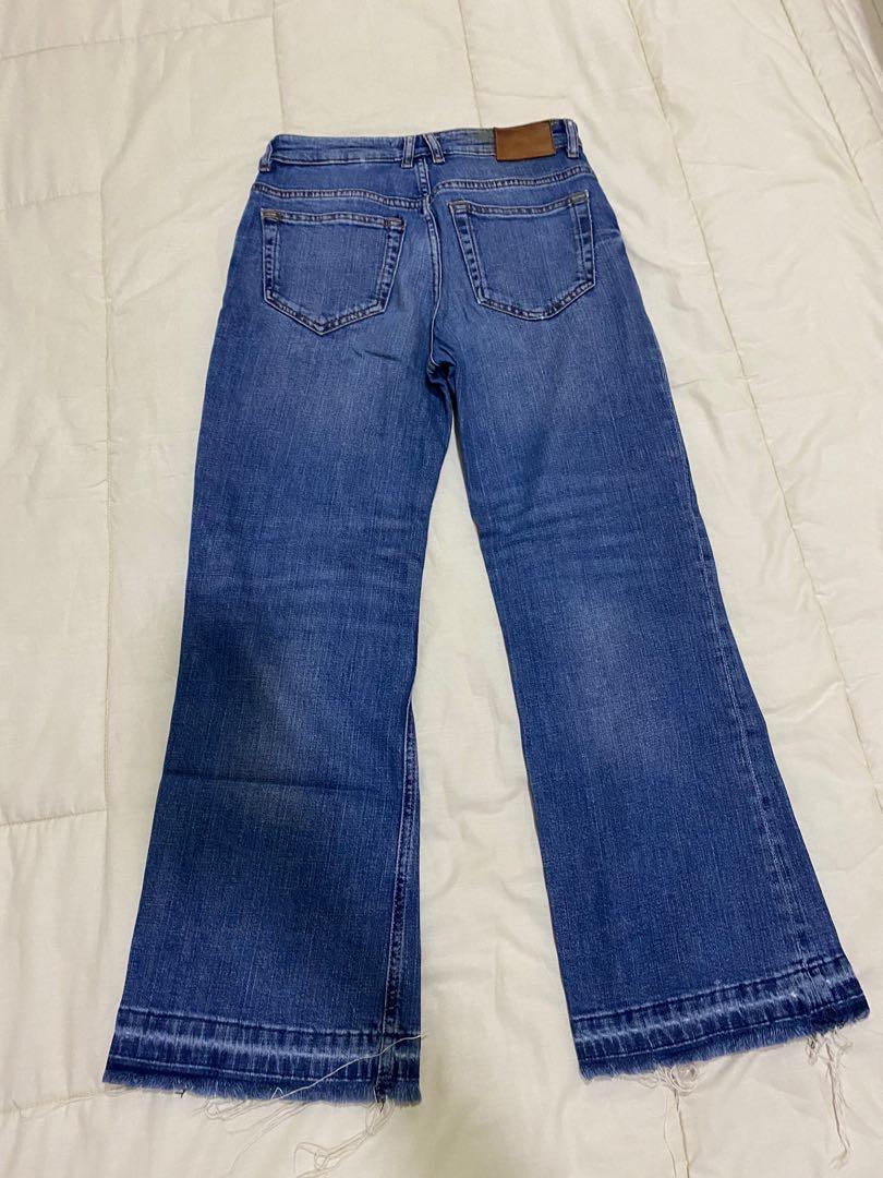 Pull\u0026Bear Jeans Flare, Fesyen Wanita 