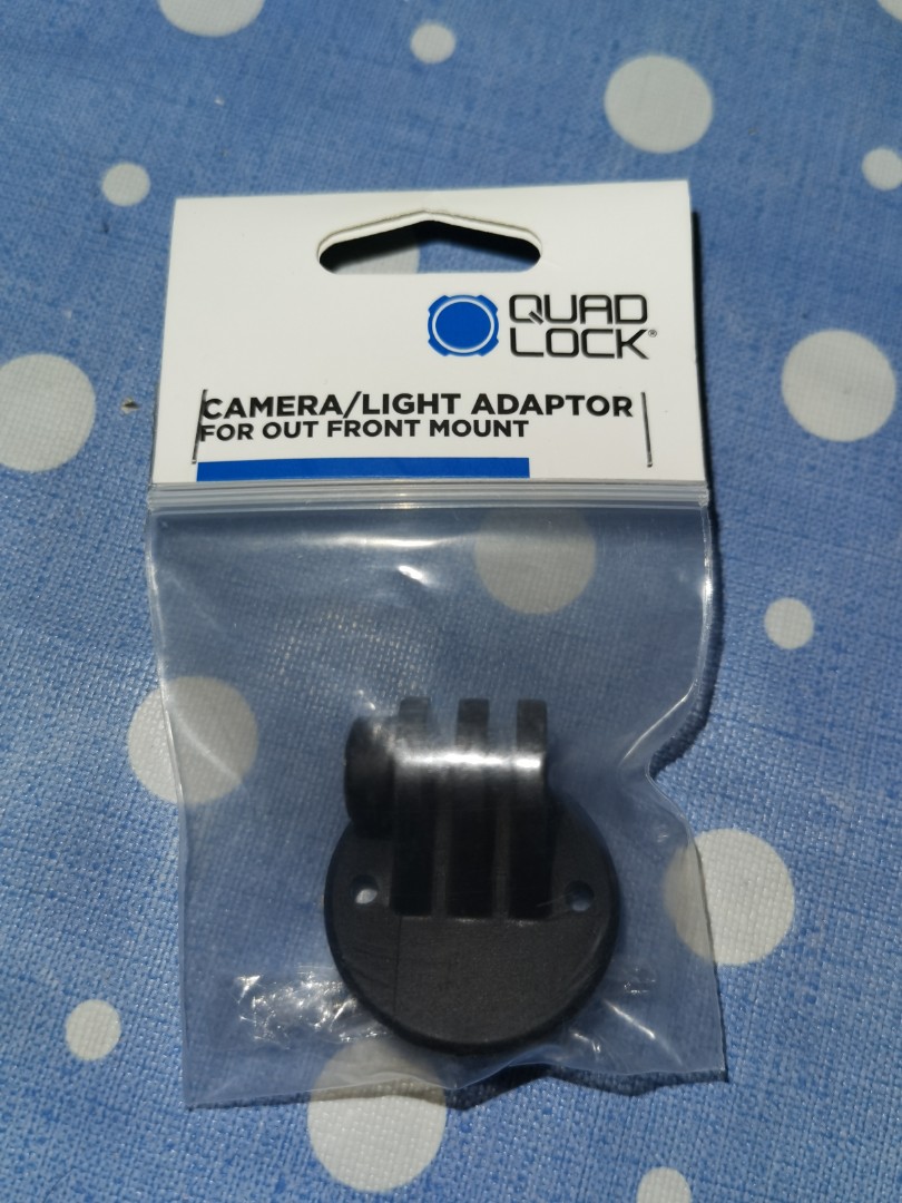 Quad Lock Front Mount Camera/Light Adaptor, Mobile Phones & Gadgets