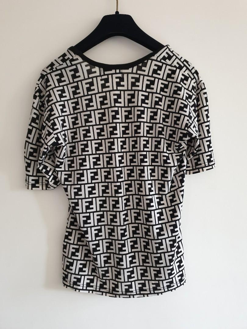 Fendi t shirt vintage online