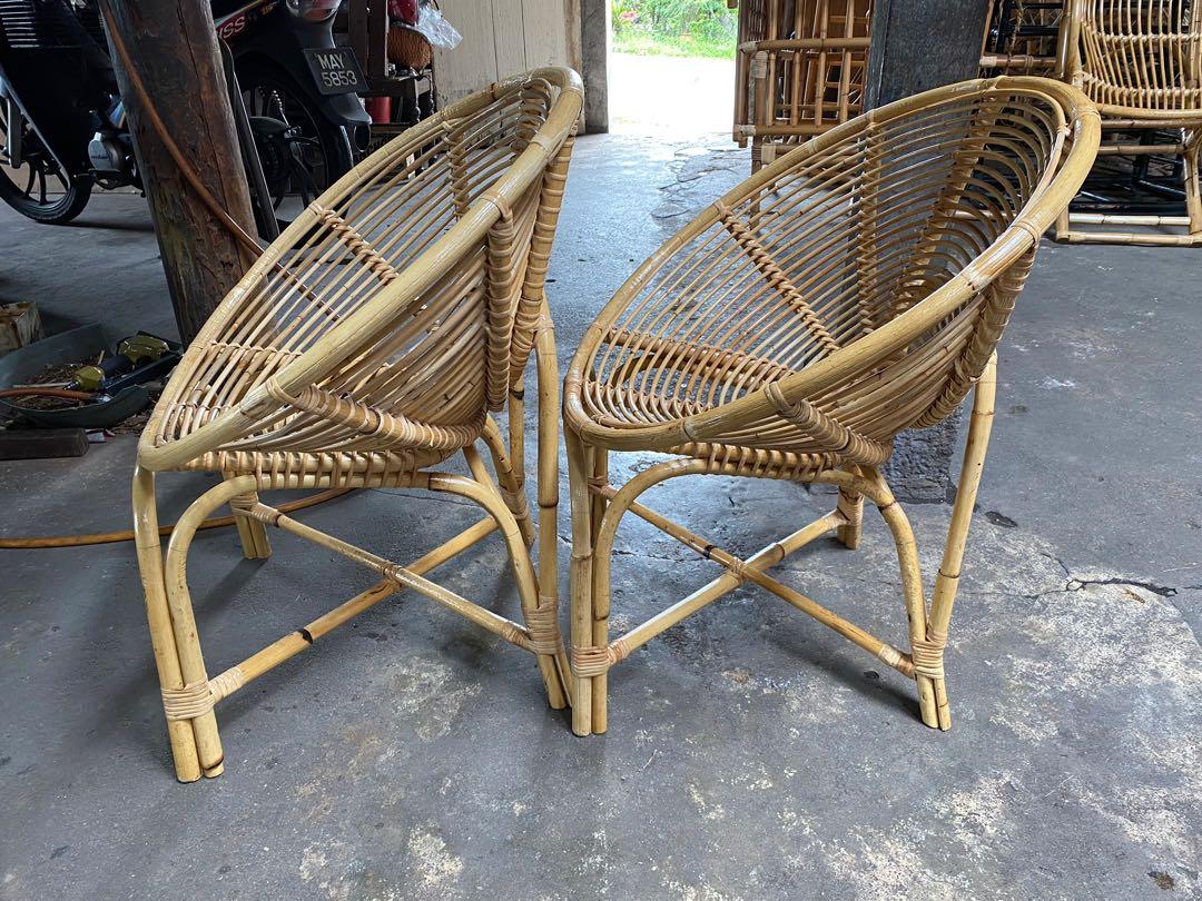 Rattan Chair kerusi Rotan kerusi santai Furniture Home
