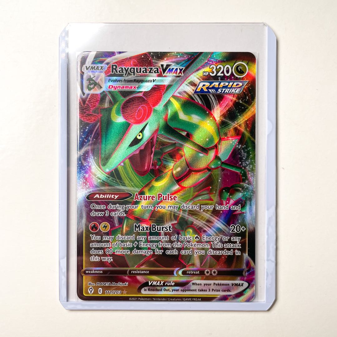 Rayquaza-VMAX (111/203), Busca de Cards