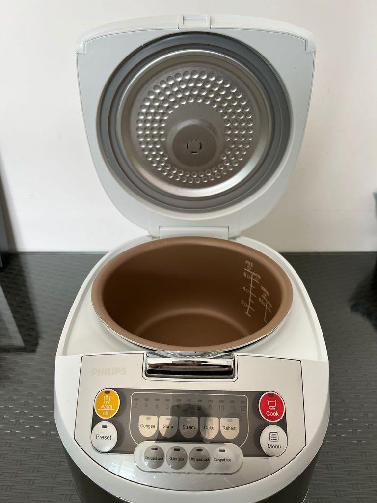 Rice Cooker (1 litre) Philips Viva Collection Fuzzy Logic Rice Cooker