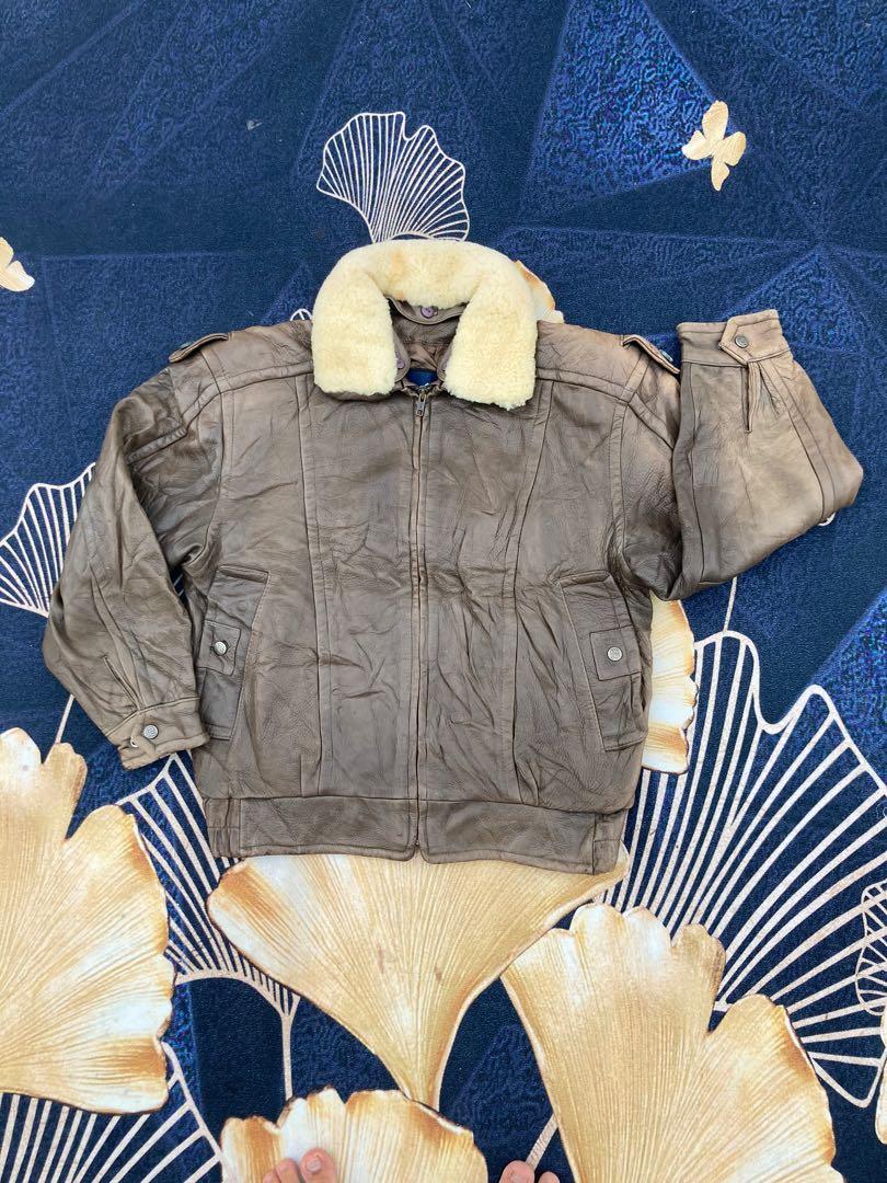 Robert comstock leather jacket cheap