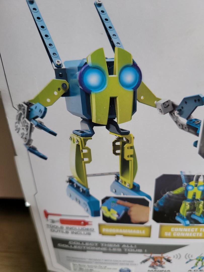 Robots (Category: Interactive Toys) located in Singapore. Submitted by memorex (Listing ID 1130331864, Image 4). Description: This is brand new. Has never been opened. Same as this : https://www.amazon.com/Meccano-Erector-Micronoid-C-Programmable-Building/dp/B01N2I2UHP Interactive robot companion with a fun, eccentric personality Novice-level building kit offers a challenging yet fun build Push-button coding and free software allow kids to custom
