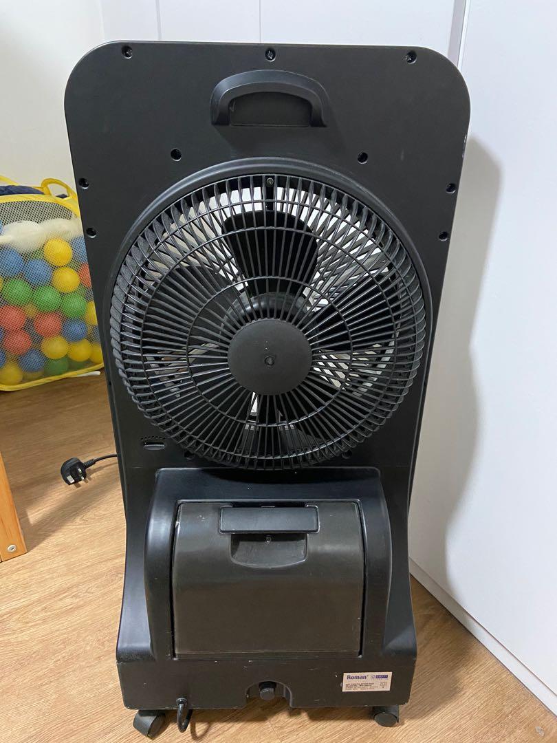 Roman Air Circulation Fan w/ Ionizer, Mist and Mosquito Repellent