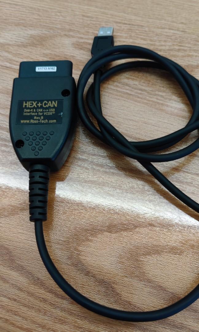 Ross-Tech Hex+Can VCDS VAGCOM USB cable, Car Accessories 