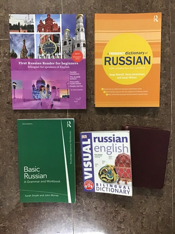 Russian Read, Write, Learn, Grammar, 興趣及遊戲, 書本 & 文具, 教科書 Carousell