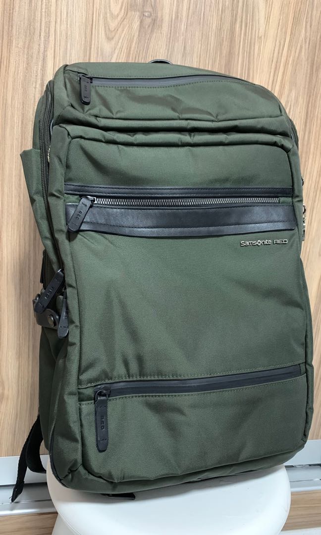 Samsonite Red Glendalee Large Backpack Olive green Men s