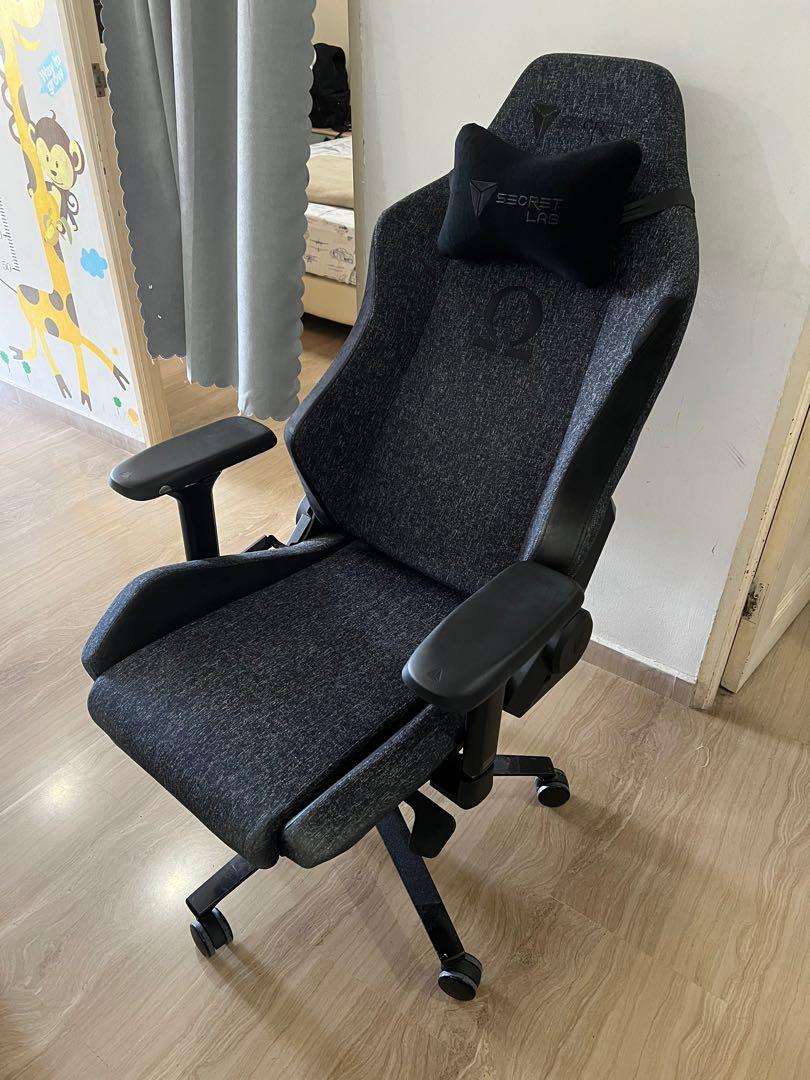 Secretlab OMEGA 2020 Black3 Furniture Home Living Furniture