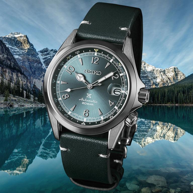 Seiko alpinist blue Glacier Fratello Limited Edition SPB199J1, Luxury,  Watches on Carousell