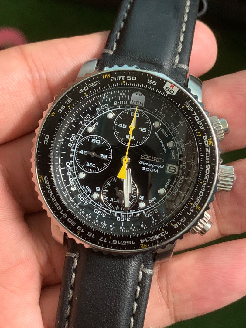 Seiko flightmaster hotsell sna411p1 review