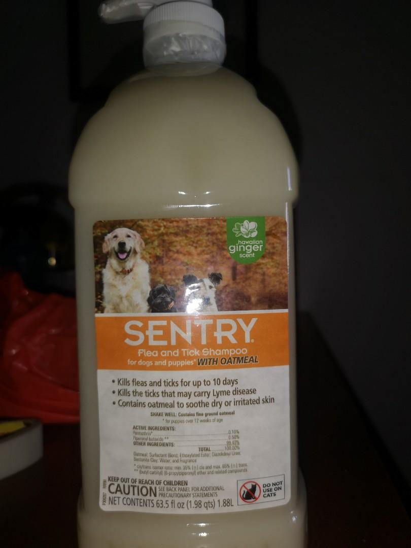 Sentry dog deals shampoo reviews