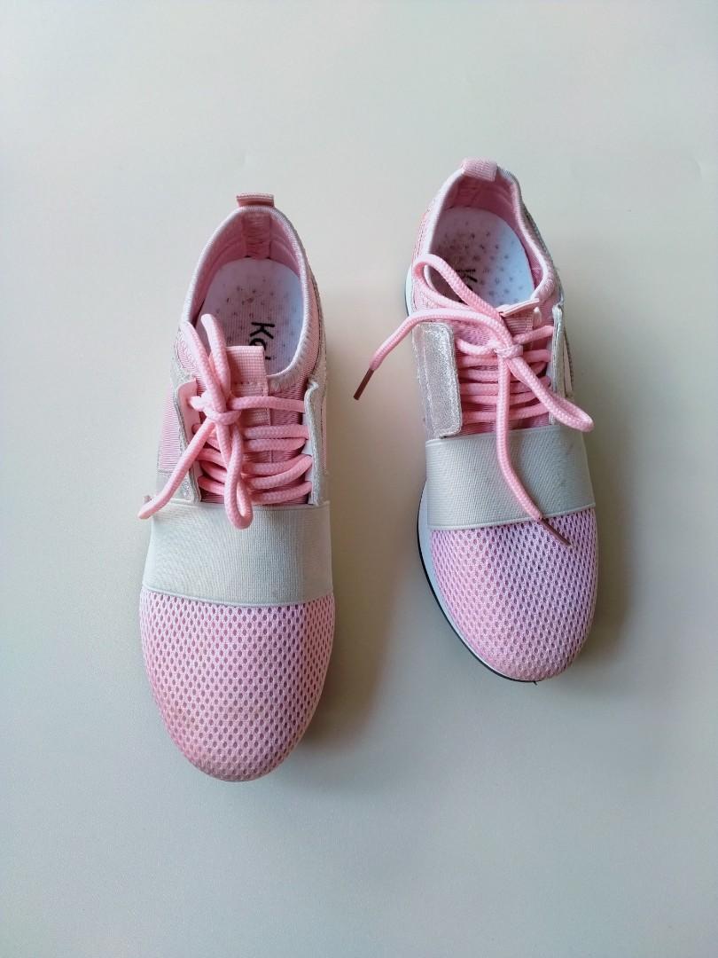 Two toned panel trainers sale