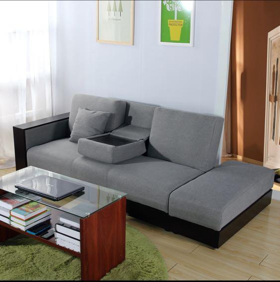 Simple Japanese Sofa Bed, Furniture & Home Living, Furniture, Sofas on