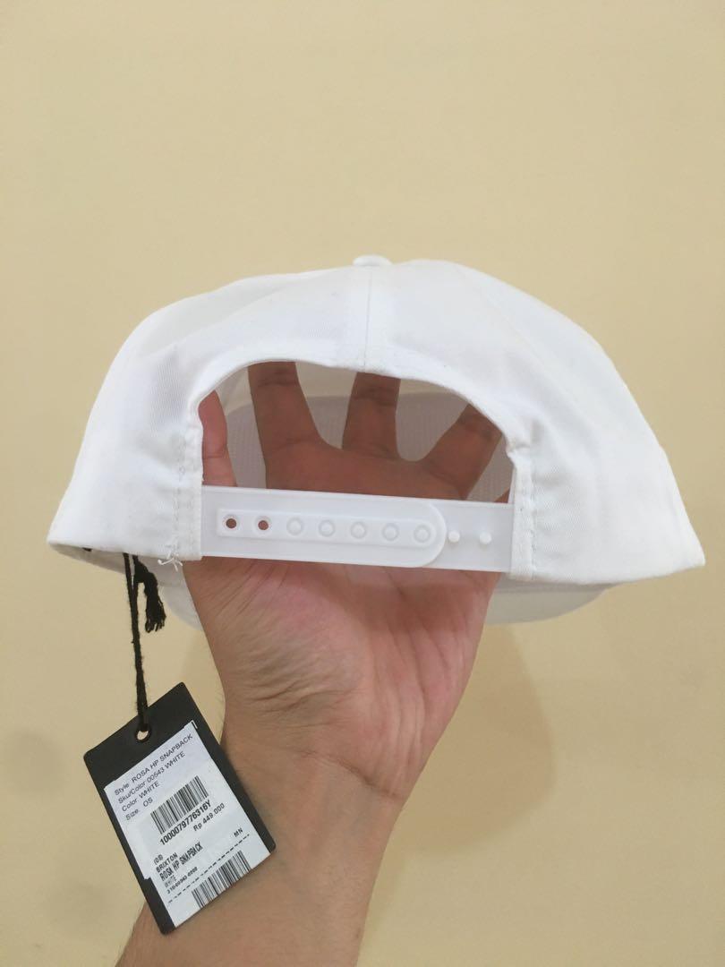 SNAPBACK CAP BRIXTON - WHITE, Fesyen 