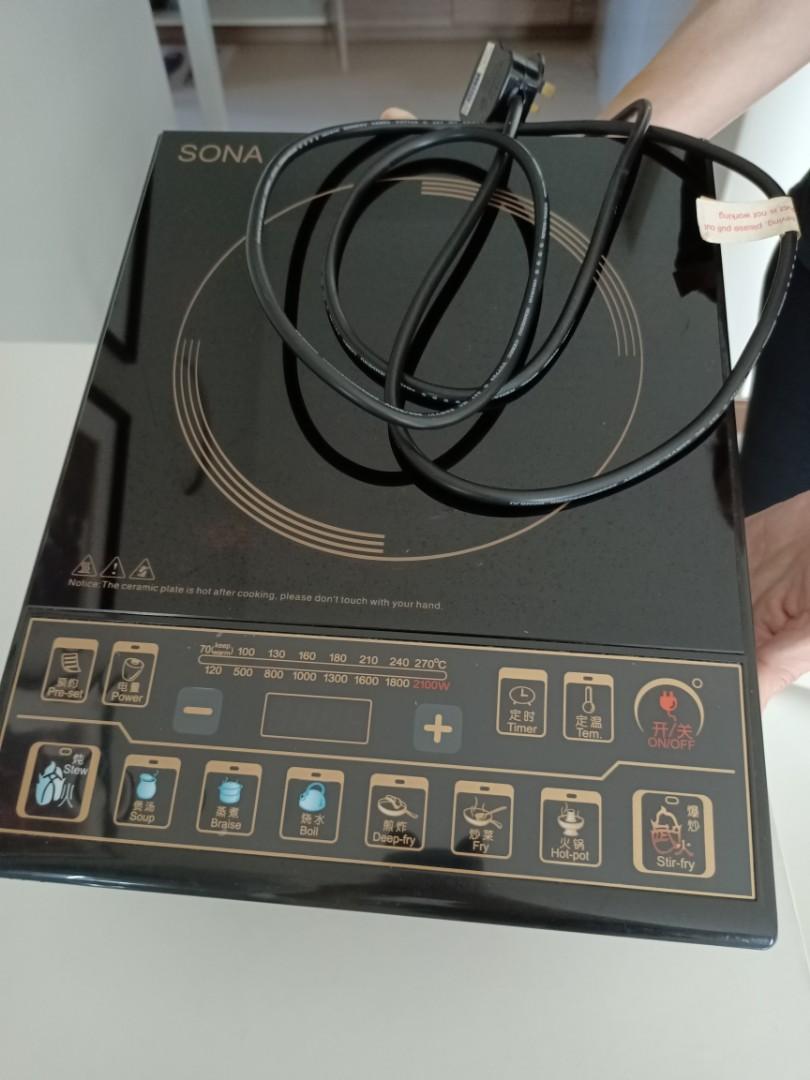 SONA induction cooker 8640 TV Home Appliances Kitchen