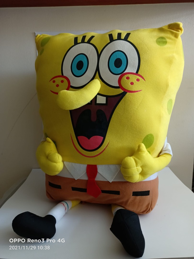 Spongebob Squarepants plushie, Hobbies & Toys, Toys & Games on Carousell