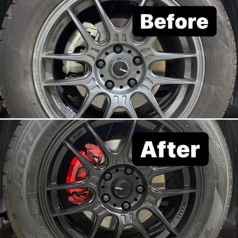 Spray Calipers / Paint Caliper / Plastidip / Plasticdip / Dechrome