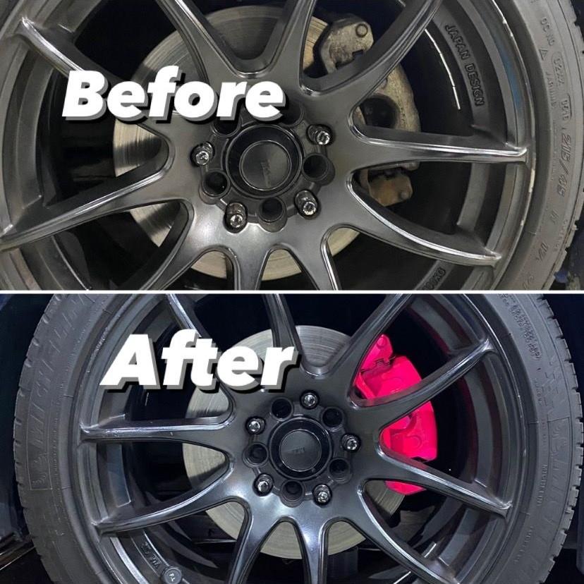 Spray Calipers / Paint Caliper / Plastidip / Plasticdip / Dechrome