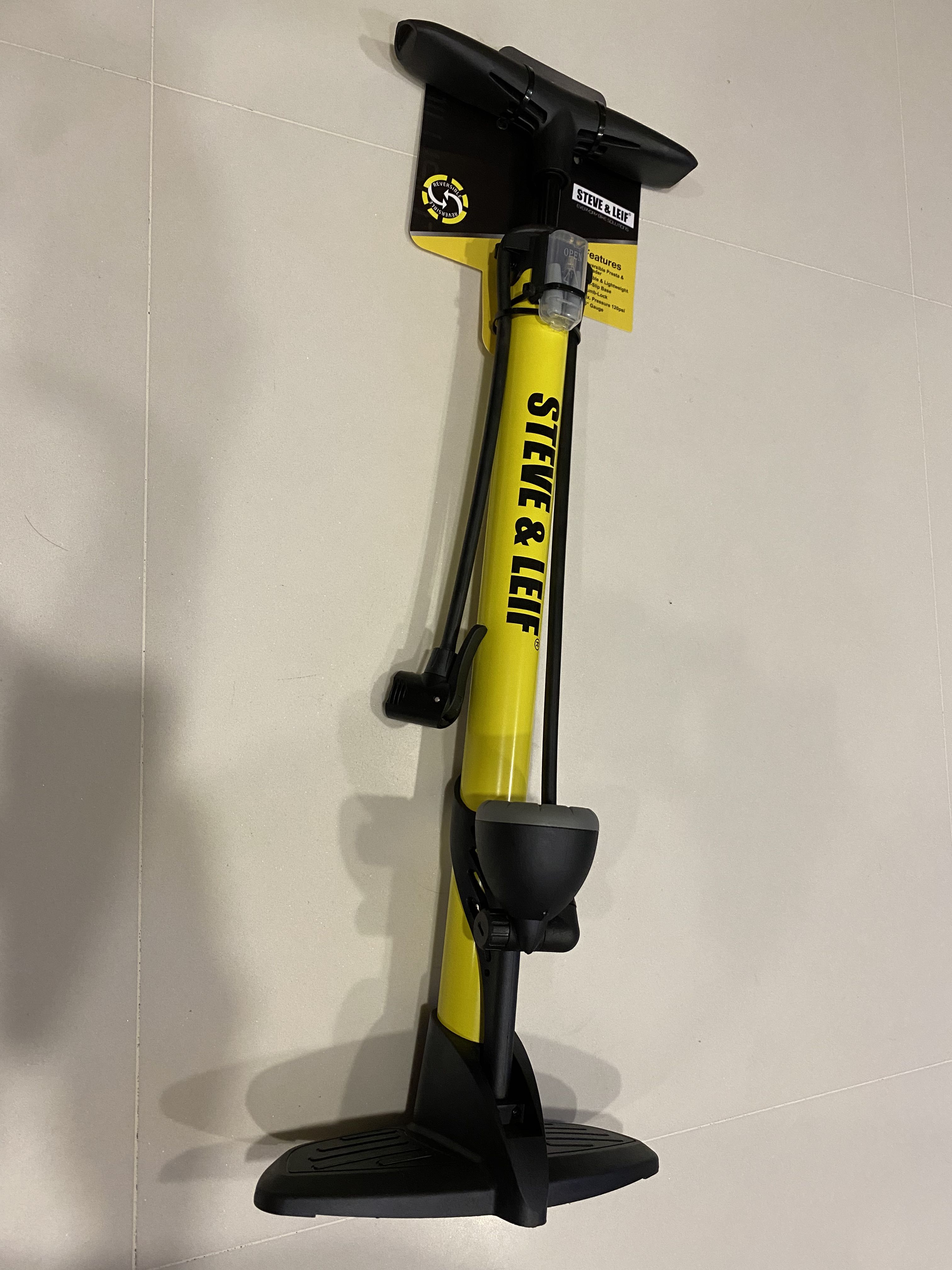Steve and leif bike hot sale pump