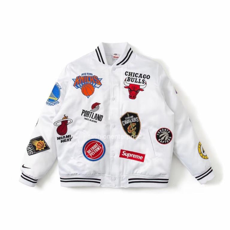 ジャケット/アウターsupreme NIKE NBA Teams Warm Up Jacket 白