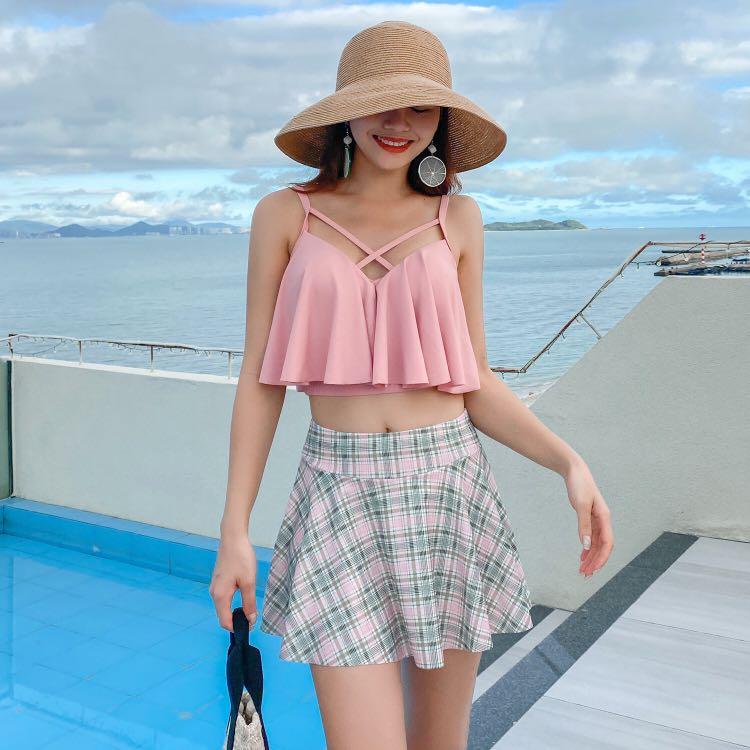 Pants online skirt swimsuit