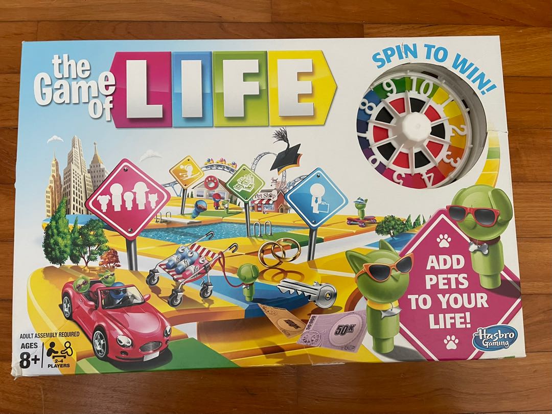 The Game Of Life, Hobbies & Toys, Toys & Games on Carousell