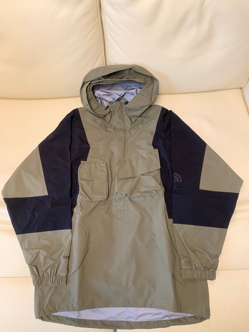 The north face x Kazuki Olive pullover 倉石一樹TNF gore tex, 男裝